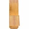 Ekena Millwork Eugene Rough Sawn Timber Gable Bracket, Western Red Cedar, 48"W x 16"H x 6"D x 6"F, 8/12 Pitch GBW048X16X0606EUG00RWR - alternate 2